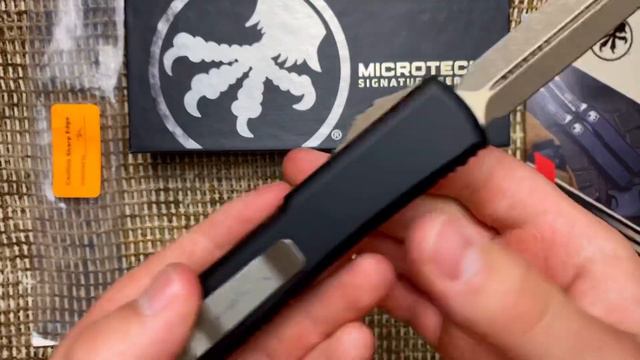Microtech Ultratech Molon Labe Bronze Apocalyptic D/E 122-13MLS смотреть онлайн