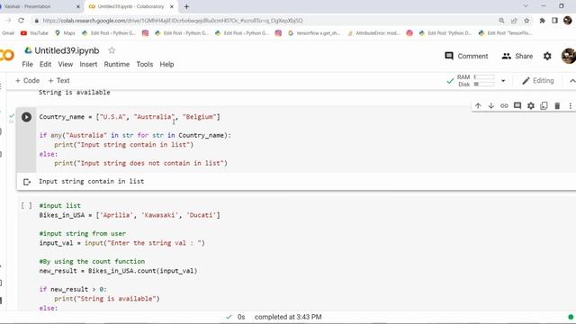 How to find a string from a list in Python | Python find a string from a list смотреть онлайн