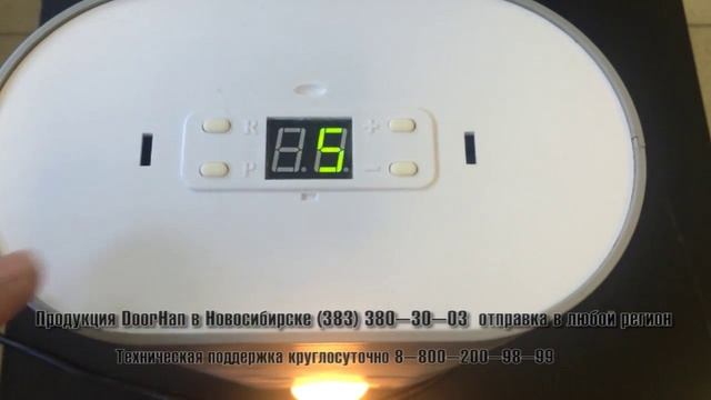 Как прописать нужную кнопку пульта на автоматику Sectional DoorHan смотреть онлайн