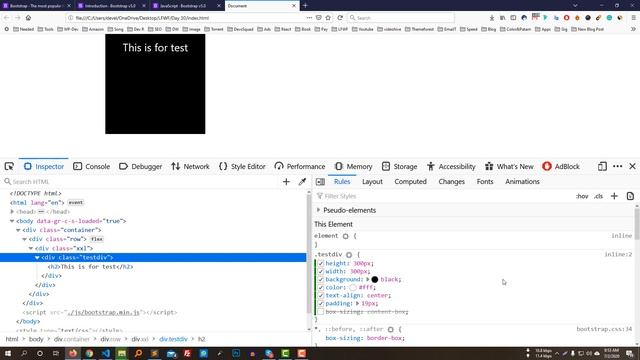 Day - 30 || Bootstrap 5, Part- 2 - Details about Getting started, box-sizing, autoprefixer... смотреть онлайн