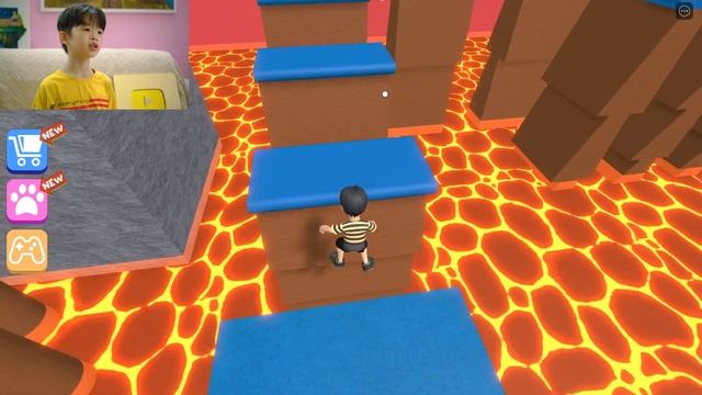 MY FIRST TIME PLAYING ROBLox - Escape Weird School?! смотреть онлайн