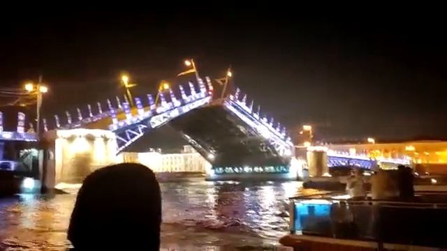 Питер Разводной мост! Ужас круто!!! смотреть онлайн