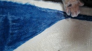 Валяем шарф-бактус. Мастер-класс по валянию аксессуаров из шерсти .