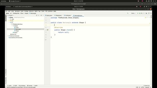 The Prototype design pattern using java смотреть онлайн