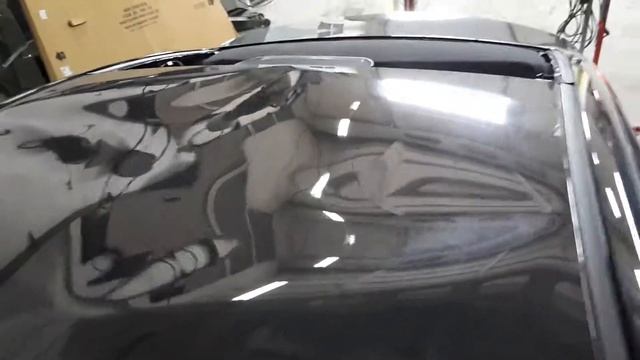 Hyundai i 40 ремонт крыши без покраски. Упал снег. Часть первая. смотреть онлайн