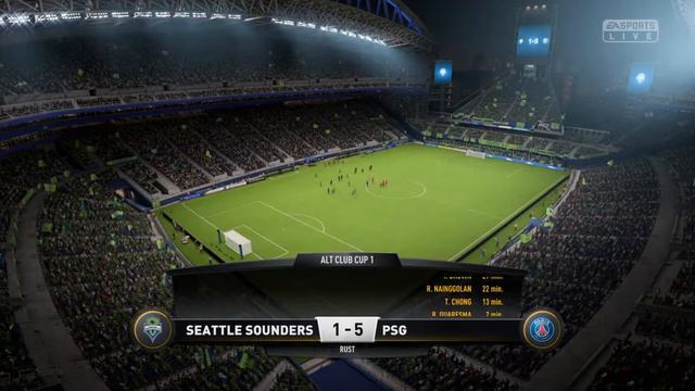 FIFA 19 | ALT. CLUB CUP 1 | Seattle Sounders FC (alt.) - Paris Saint-Germain (alt.) (uit) (NL) смотреть онлайн