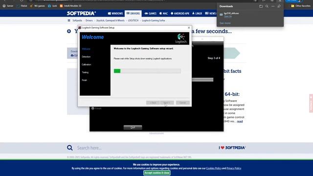 How to install Logitech Gaming Software for your old gamepad, steering wheel, mouse etc. (VERY EASY смотреть онлайн