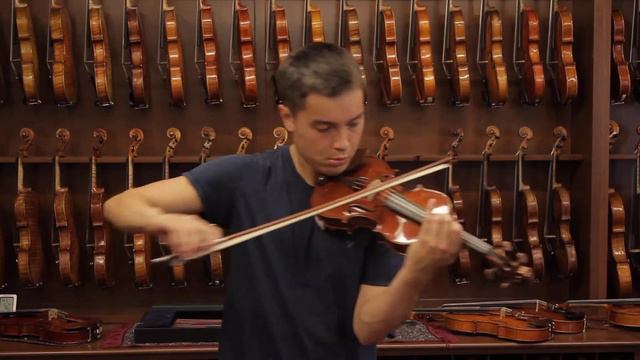 Alan Soto, Cremona 2000 | Violin Demonstration смотреть онлайн