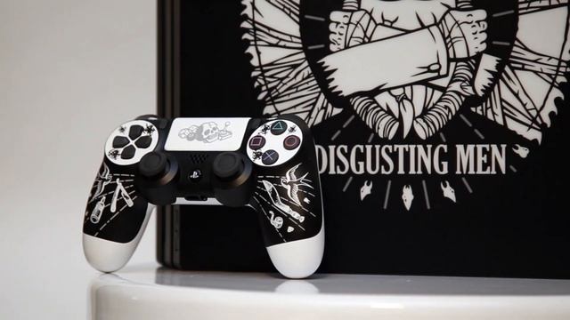 Игровая кастомизированная консоль PS4 PRO Disgusting Men от Rainbo смотреть онлайн