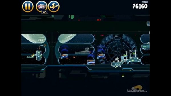 Angry Birds Star Wars 6-28 Death Star 2 Walkthrough 3 Stars