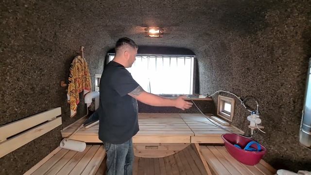 Баня-Комбо 6000 Стандарт Аква с купелью! Баня в наличии, можно забрать! смотреть онлайн