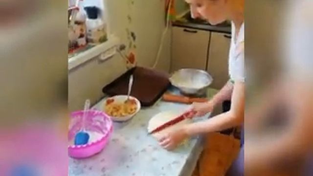 Печем пирожки с капустой смотреть онлайн