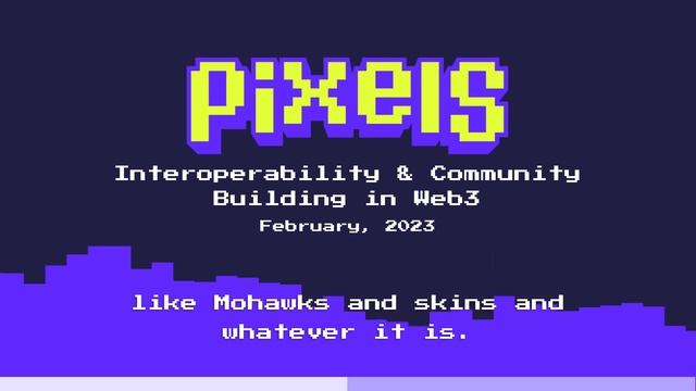 Interoperability & Community Building in Web3 - Pixels Twitter Space смотреть онлайн