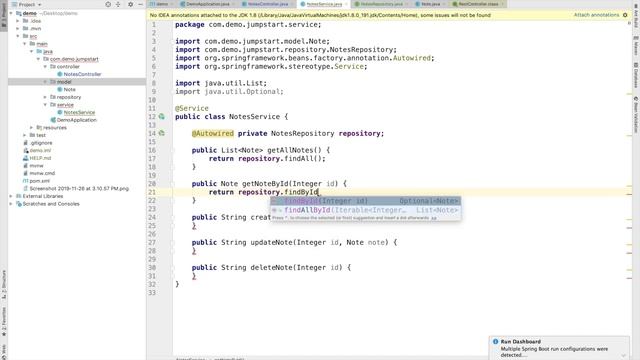 7. JUMPSTART SPRINGBOOT - Controller, Service and Repository смотреть онлайн