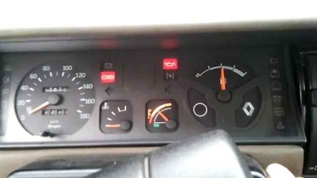 renault 11 GTD - demarage a froid смотреть онлайн