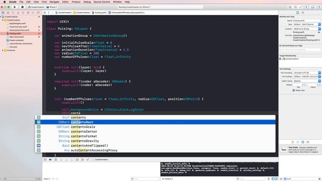 iOS Swift Tutorial: Cool Animations with Core Animation - Shaking Textfield & Pulse Animation смотреть онлайн