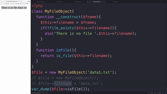 PHP - 접근 제어자 2 (private vs public) смотреть онлайн
