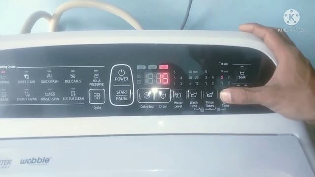 SAMSUNG DIGITAL INVERTER NEW TOP LOAD WASHING MASHINE DEMO смотреть онлайн