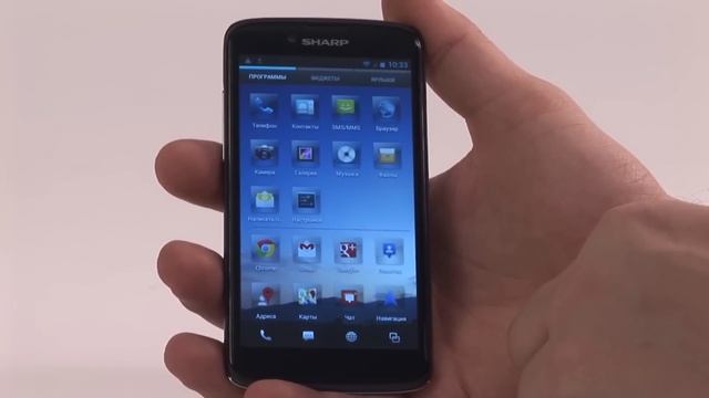Видеообзор. Смартфона.Sharp SH631W смотреть онлайн