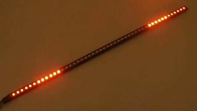 Светодиодная рейка "Рыцарь дорог" (Knight Rider) 48 RGB SMD 5050 смотреть онлайн