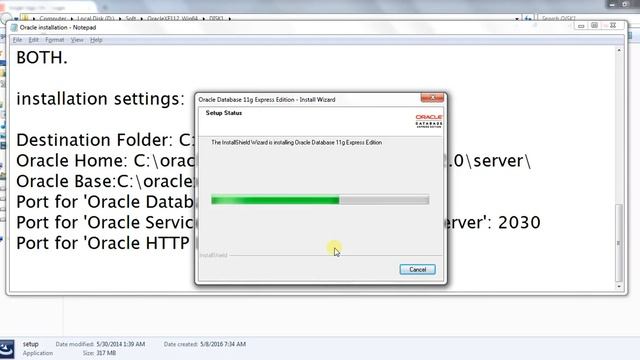 Informatica Administration Training Tutorial 1a: Downloading and Installation of Oracle XE. смотреть онлайн