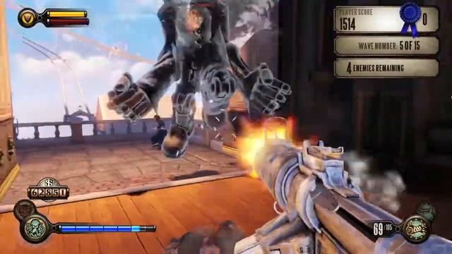 BioShock Infinite: Clash in the Clouds - Blue Ribbon Champ (Raven's Dome - Wave 5) смотреть онлайн