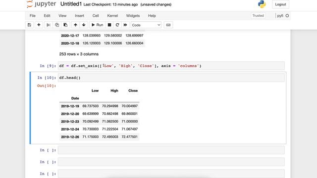 Rename Columns in a DataFrame in Python смотреть онлайн