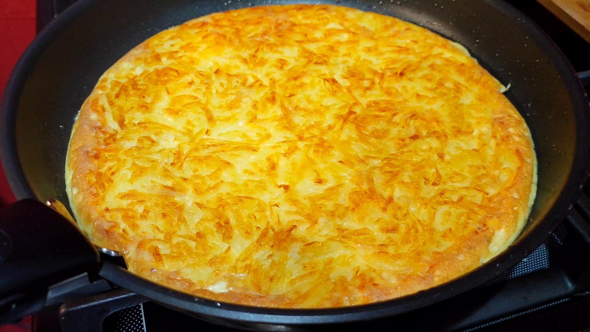 Завтрак за 15 минут! Хрустящая картошечка с яйцом на завтрак!