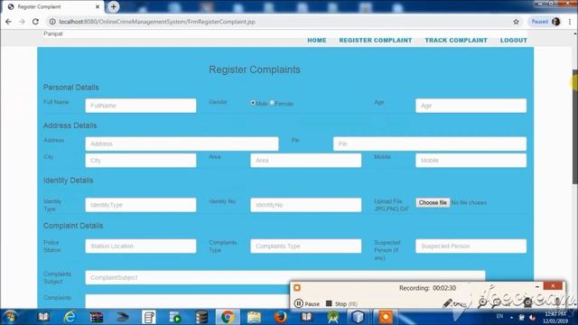 Final Year Project FYP in Advance Java with source Code Download смотреть онлайн