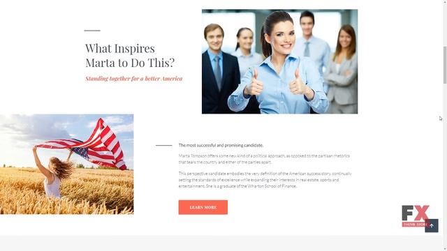 The Ballot - Political Candidate WordPress Theme TMT Jimmy Dane смотреть онлайн