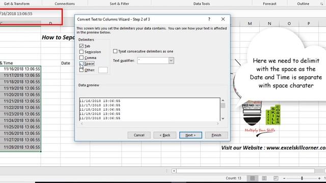 How to Seperate Date and Time in Microsoft Excel in Quickest Way смотреть онлайн