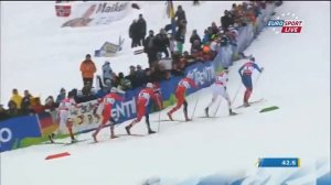 Trentino. Гений спринта Никита Крюков против норвежцев.