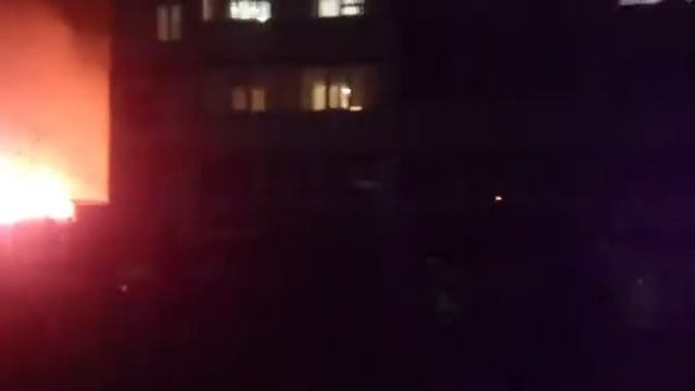 Пожар в Благовещенске, Амурская область. Ул. Новая смотреть онлайн