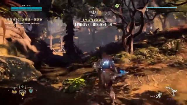 Horizon Zero Dawn 3# Zone de chasse de l'Eperon смотреть онлайн