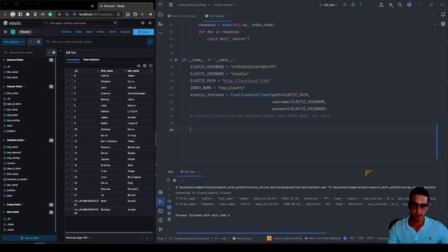 How To Implement Bulk and Scan Functions Elasticsearch class Using Python смотреть онлайн