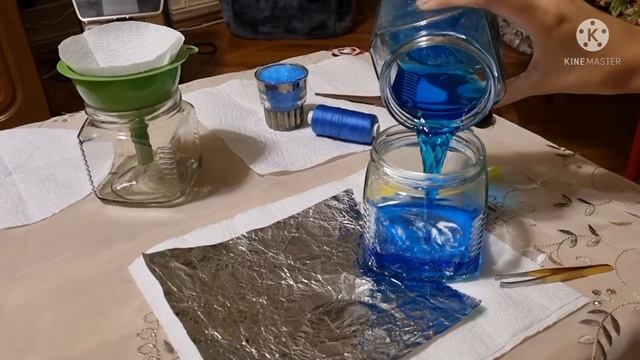 Как вырастить голубой кристалл своими руками из медного купороса) смотреть онлайн