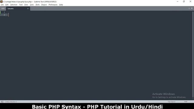 Basic PHP Syntax | PHP Tutorial in Urdu/Hindi | Ilyas Chaudhary смотреть онлайн