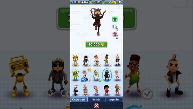 Unlocked 5 New Characters in Subway Surfers #games #subwaysurfers смотреть онлайн