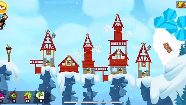 Angry Birds Seasons Ski or Squeal 11-15 смотреть онлайн