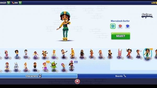 The Evolution of Characters Screens (Me Tab) in Subway Surfers (2012-2023)