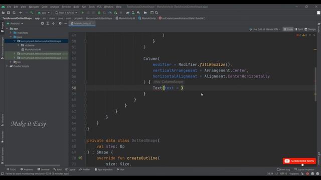 How to use Text with Dotted Underline in Jetpack Compose | Android | Kotlin | Make it Easy смотреть онлайн