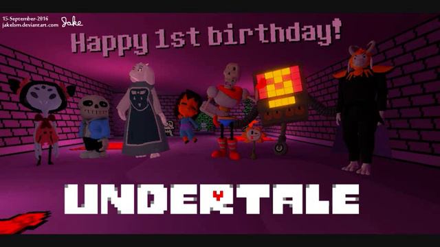 One year of determination (Undertale's 1st Anniversary) [Picture] смотреть онлайн