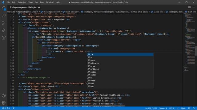 Laravel 8 E-Commerce - Show Subcategories on Shop Page смотреть онлайн