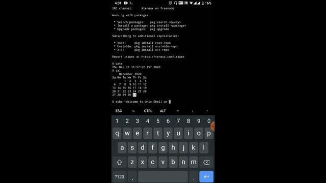 UNIX Commands on Android Phone (Shell Scripting) смотреть онлайн