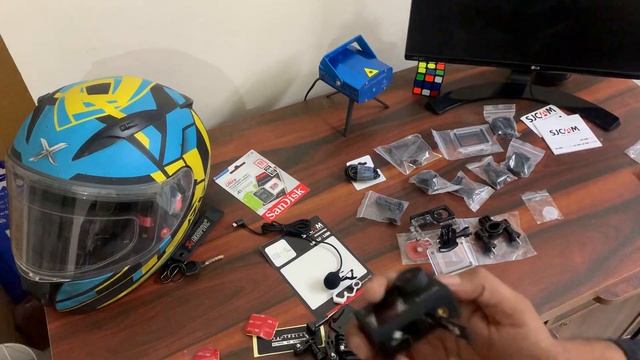 SJ6 Legend action camera | SJcam6000 | Sample R15v3 136 Top Speed City | SJ6 Mic Unboxing Review смотреть онлайн