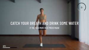 20 Min Legs + Booty Burn Workout - Tone Your Legs & Lift Your Booty - No Equipment