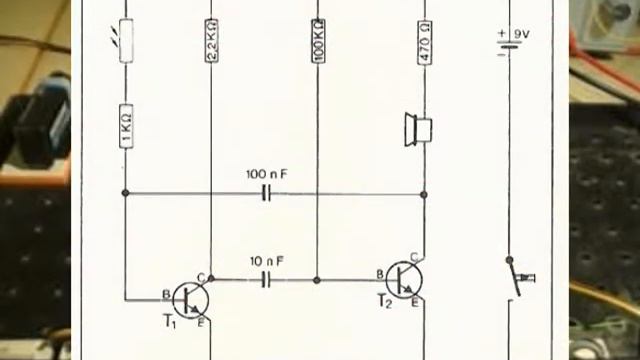 Synthesizer Theory Self interrupted relais via transistor driven multivibrator to metronome Part 1 смотреть онлайн