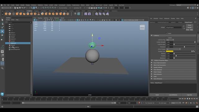 Interactive Cloth Simulation in Maya 2024 - Autodesk Maya nCloth Tutorial смотреть онлайн