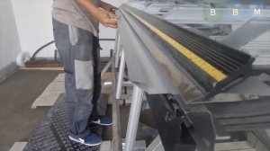 Изготовление отливов. Гибочный станок Tapco.