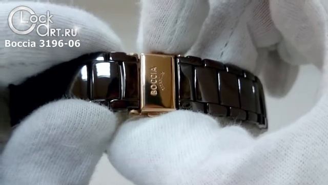 Наручные керамические часы Boccia 3196-06 смотреть онлайн